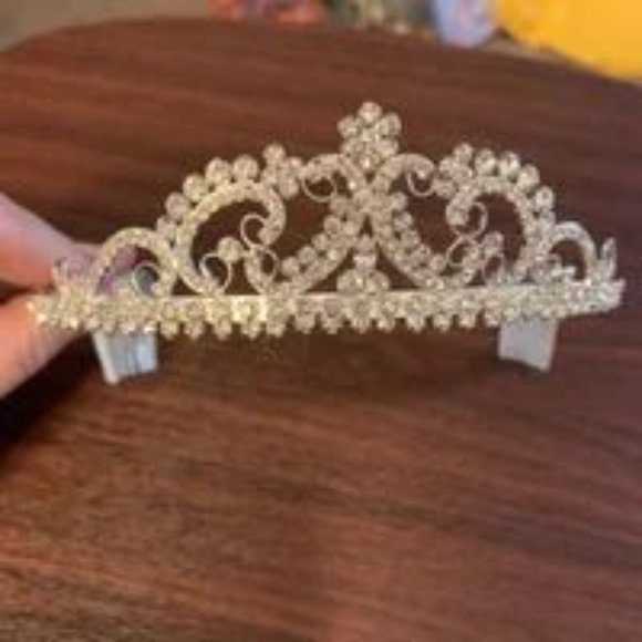 Silver & Crystal Tiara